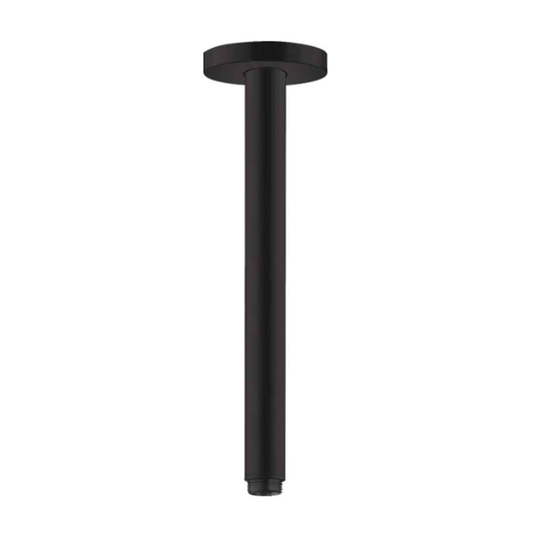Hansgrohe 27389670<br>Ceiling connector S<br>天花板花灑臂<br>(30cm / 霧黑)  |黑色系列|浴用龍頭 / 花灑