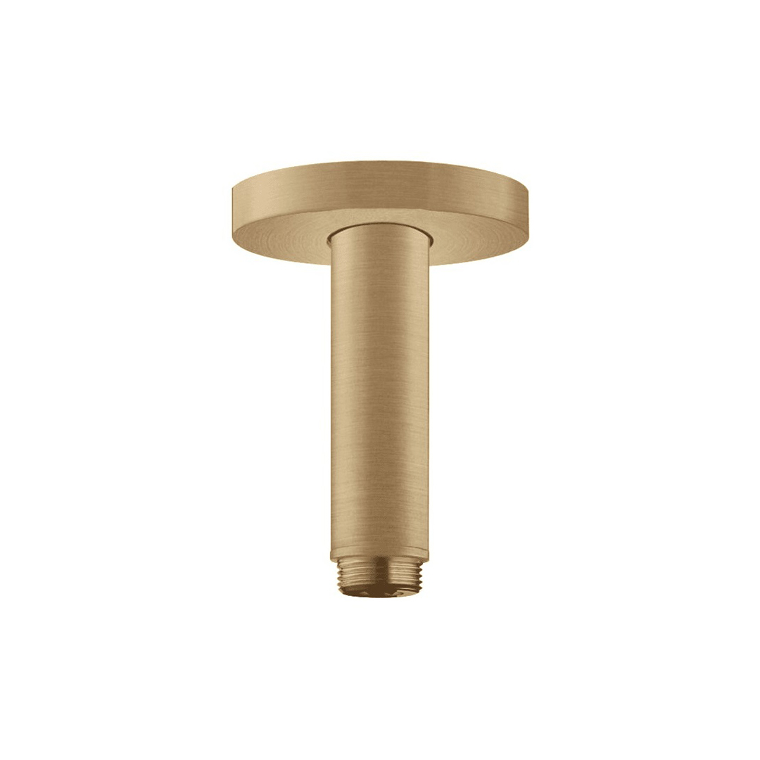 Hansgrohe 27393140<br>Ceiling connector S<br>天花板花灑臂<br>(10cm / 霧古銅)  |金色系列|浴用龍頭 / 花灑