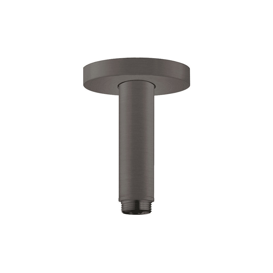 Hansgrohe 27393340<br>Ceiling connector S<br>天花板花灑臂<br>(10cm / 黑鉻)  |黑色系列|浴用龍頭 / 花灑
