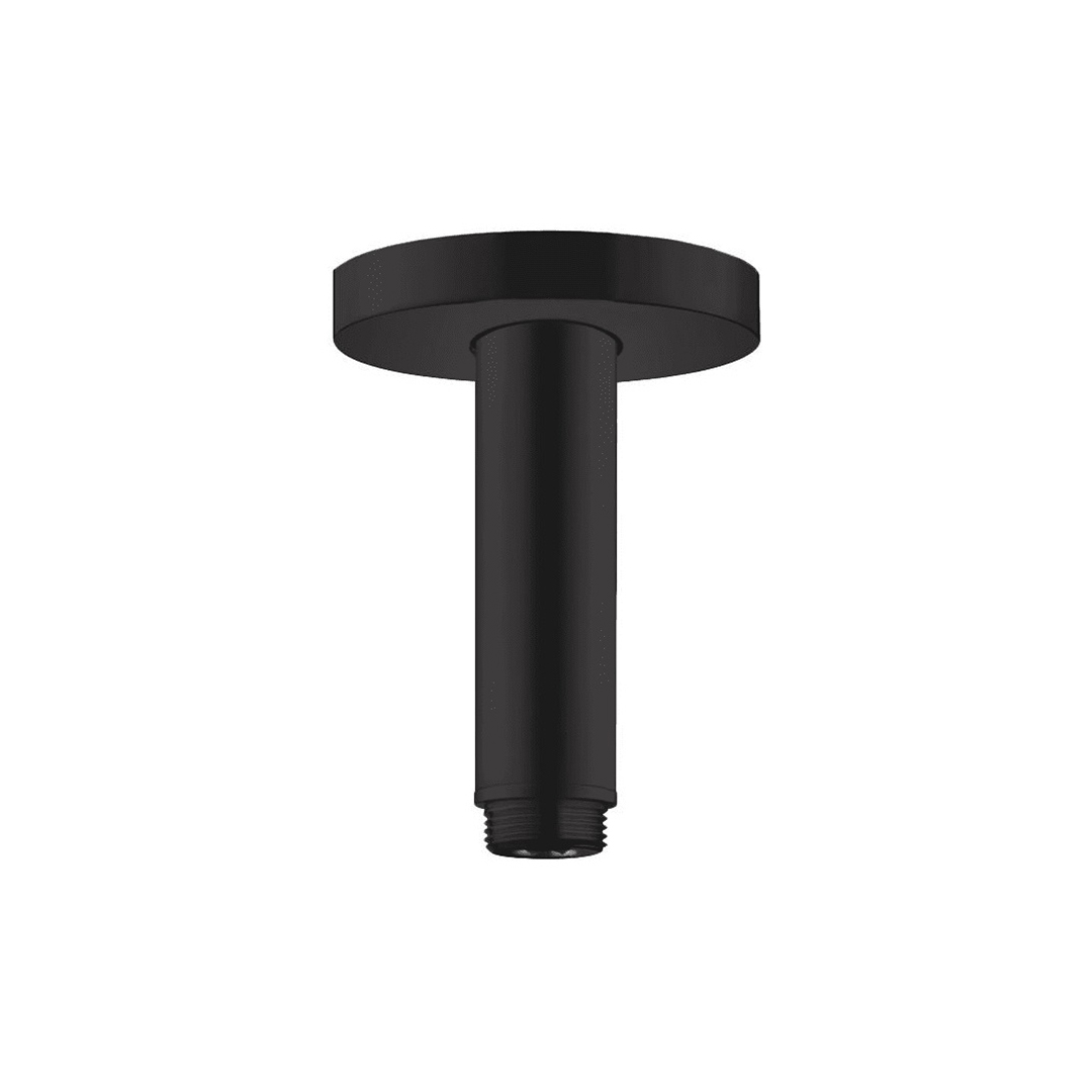 Hansgrohe 27393670<br>Ceiling connector S<br>天花板花灑臂<br>(10cm / 霧黑)  |黑色系列|浴用龍頭 / 花灑