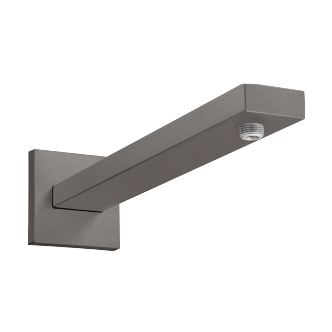 Hansgrohe 27694340<br>Shower arm E<br>壁面上花灑臂<br>(39cm / 黑鉻)  |黑色系列|浴用龍頭 / 花灑