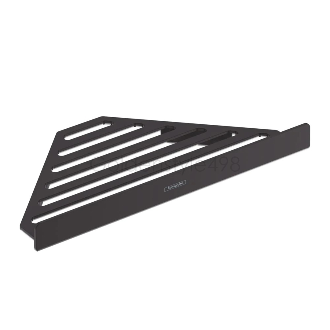 Hansgrohe 41741.670<br>AddStoris <br>轉角架 (霧黑)  |衛浴配件|品牌|HANSGROHE