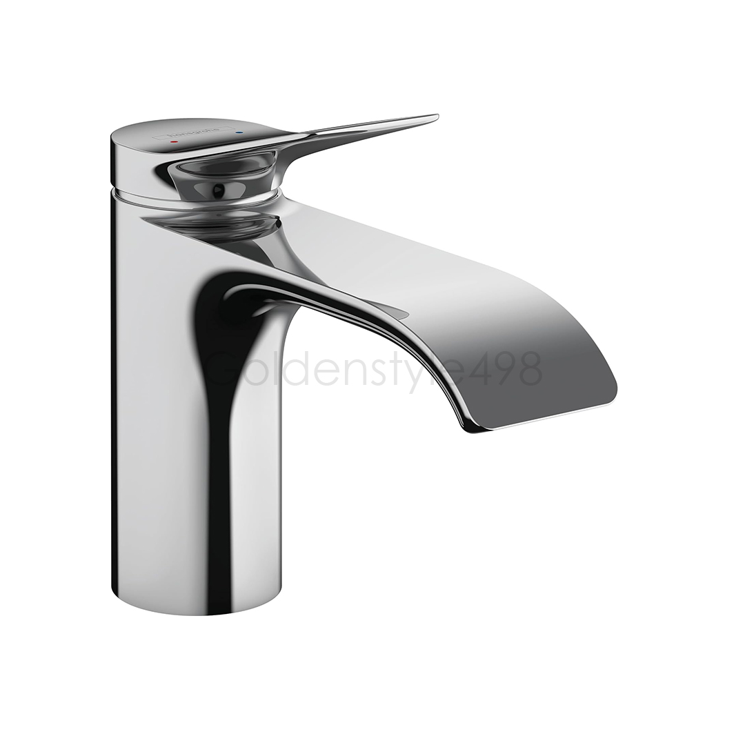 Hansgrohe 75012000<br>Vivenis 80 單槍臉盆龍頭 <br>(無按壓落水頭/鉻色)  |面盆龍頭|HANSGROHE|面盆龍頭