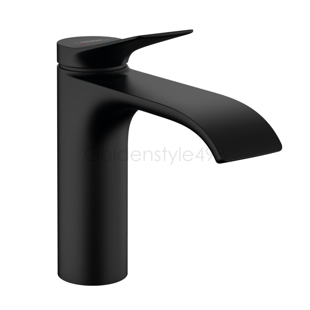 Hansgrohe 75022670<br>Vivenis 110 單槍加高面盆龍頭 <br>(無按壓落水頭/霧黑)
