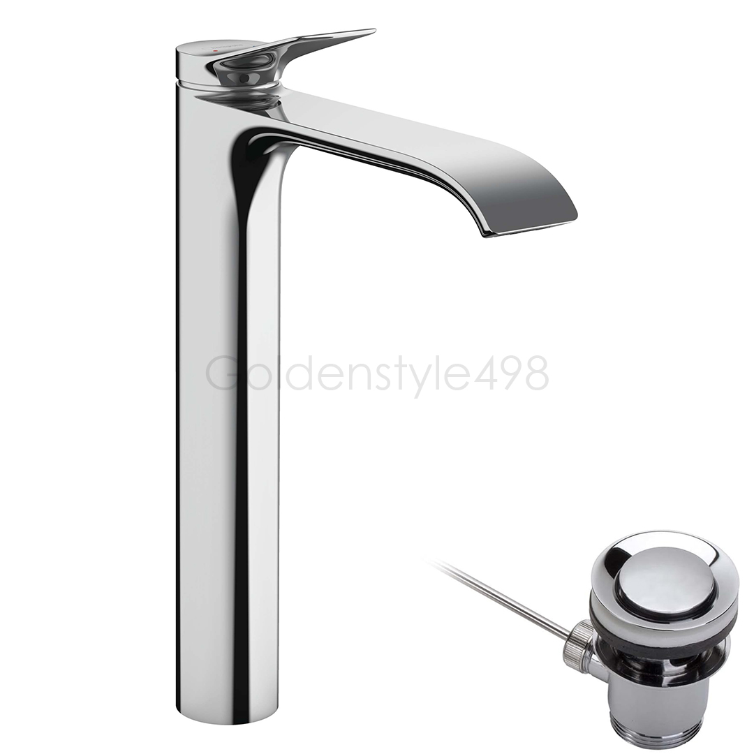 Hansgrohe 75040000<br>Vivenis 250 單槍高腳面盆龍頭 <br>(附拉桿落水頭/鉻色)  |面盆龍頭|HANSGROHE|面盆龍頭