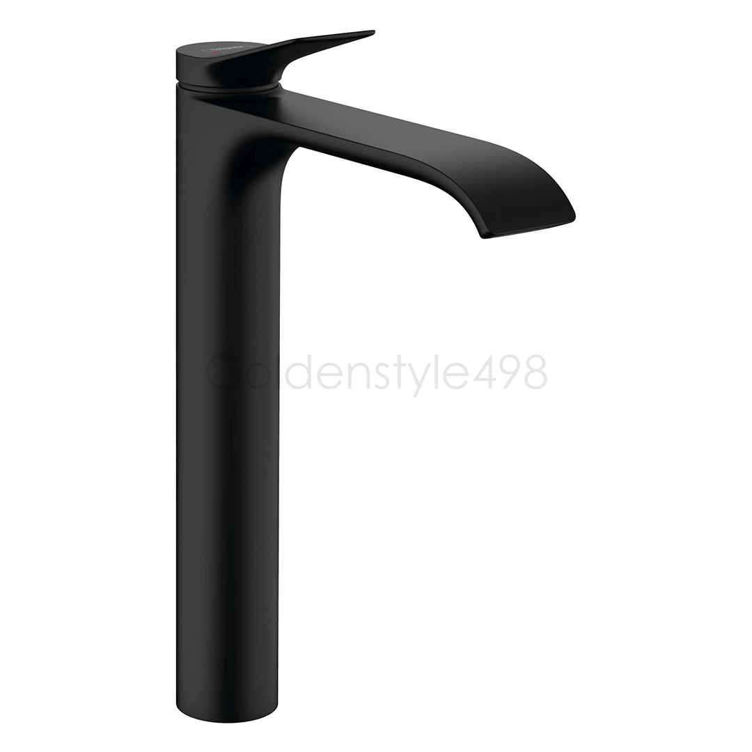 Hansgrohe 75042670<br>Vivenis 250 單槍高腳面盆龍頭<br>(無按壓落水頭/霧黑)  |黑色系列|面用龍頭