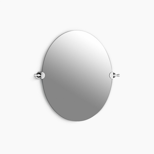 K-16145T-CP<br>REVIVAL 化妝橢圓鏡子  |衛浴配件|品牌|KOHLER