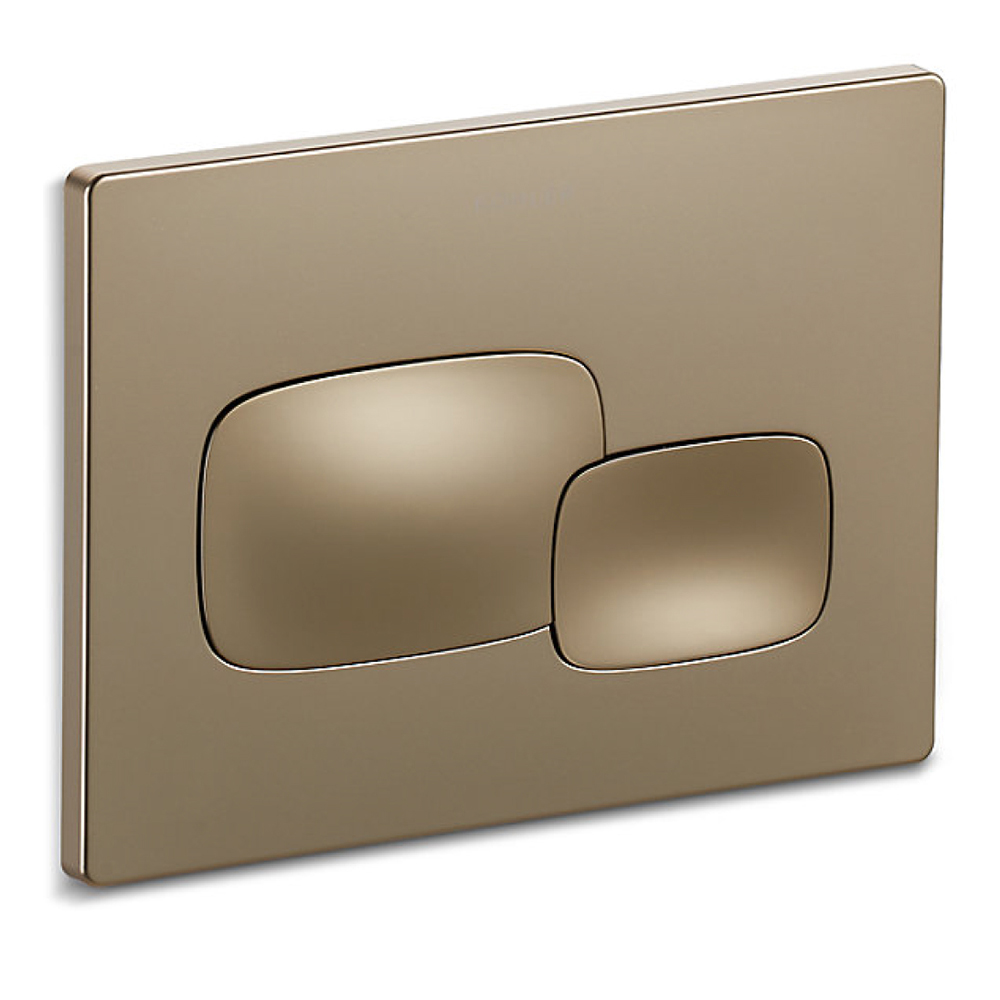 KOHLER<br>K-20341T-PNE-AF<br>Pebble 氣動隱藏水箱面板<br>(法蘭金)  |精品馬桶|馬桶零件|KOHLER