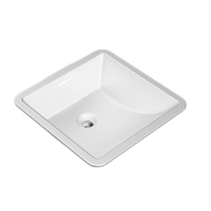 〝KOHLER 促銷商品〞<br> Brazn  K-21056K-0 <br>方型下崁盆 / 白色 <br>(內徑 35.2 x 35.2cm)  |超值組合|KOHLER年度商品