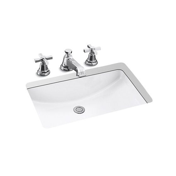 〝KOHLER 促銷商品〞<br>K-2214X-0  LADENA 下崁盆<br>(內徑 46.4x29.5 cm)  |面盆|KOHLER|下崁盆