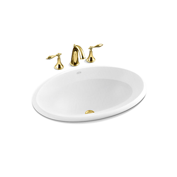 KOHLER<br>K-2264T-0<br>Centerpiece 上崁盆<br>(53.6x43.5 cm) KOHLER<br>K-2264T-0<br>Centerpiece 上崁盆<br>(53.6x43.5 cm)
