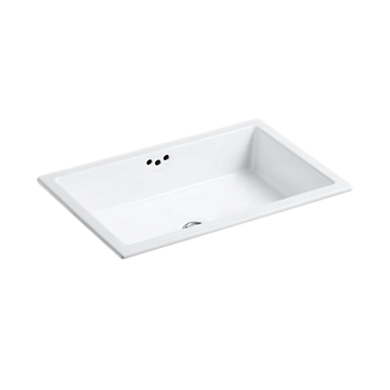 KOHLER<br>K-2297-0<br>Kathryn 平底下崁盆<br>(53.3 x 33 cm)