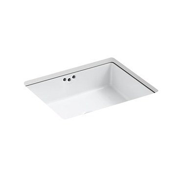 KOHLER<br>K-2330-0<br>Kathryn 四方下崁盆<br>(43.2 x 33 cm)