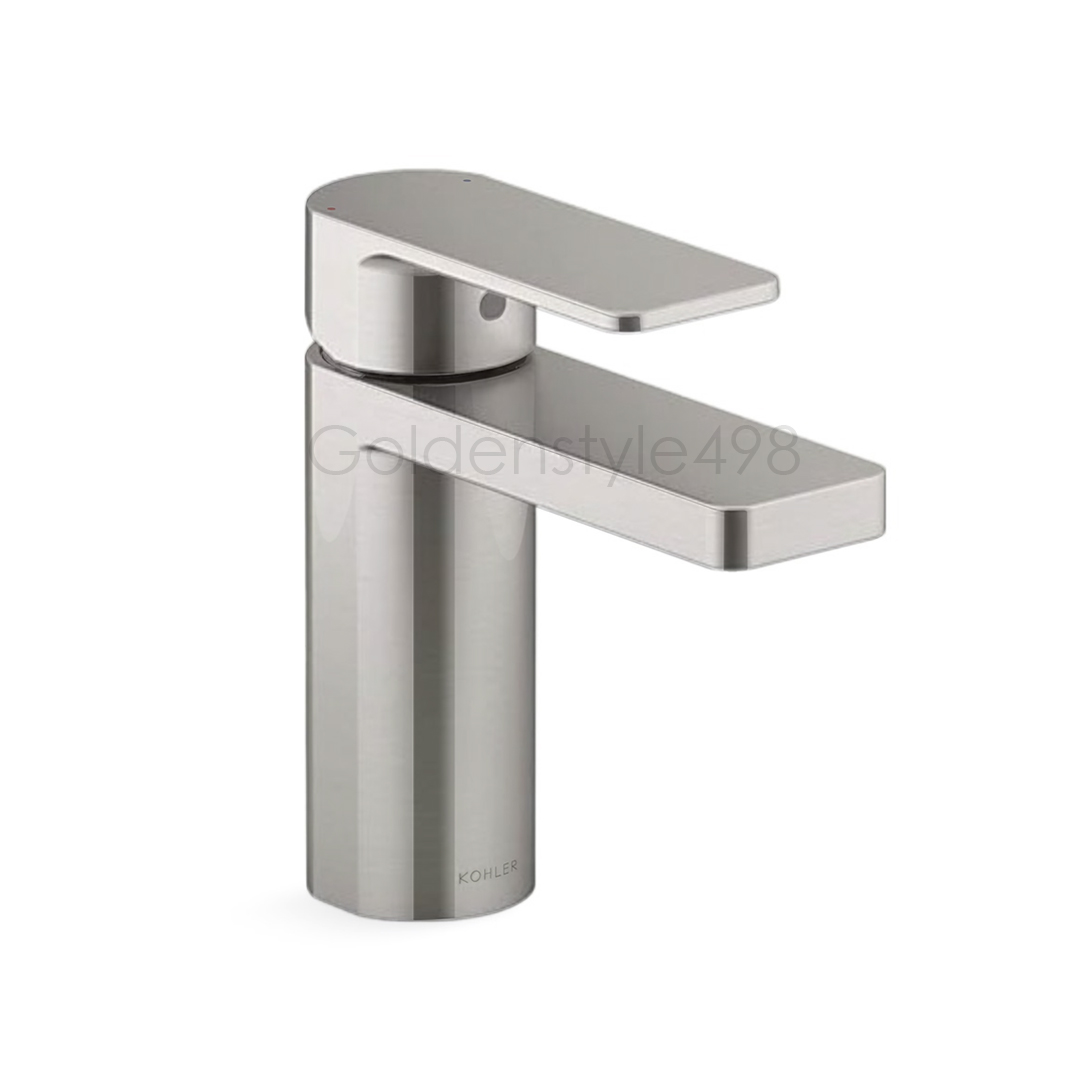 ♣️KOHLER 設計趨勢♣️<br>K-23472T-4-BN<br>Parallel 單槍面盆龍頭 (羅曼銀)  |超值組合|KOHLER 2024 設計趨勢型錄