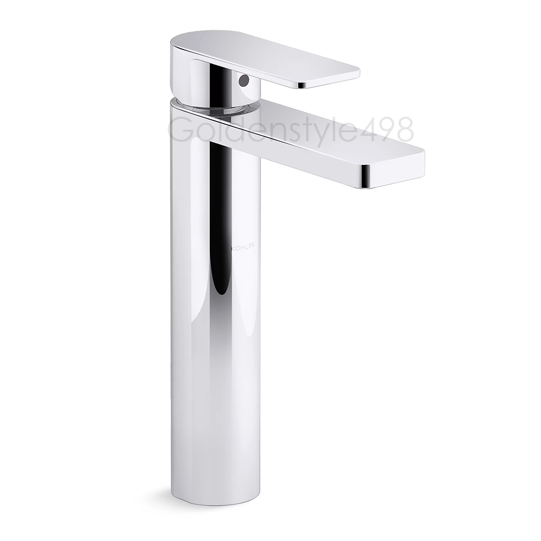 ♣️KOHLER 設計趨勢♣️<br>K-23475T-4-CP<br>Parallel 單槍加高面盆龍頭<br> (鉻色)  |超值組合|KOHLER 2024 設計趨勢型錄