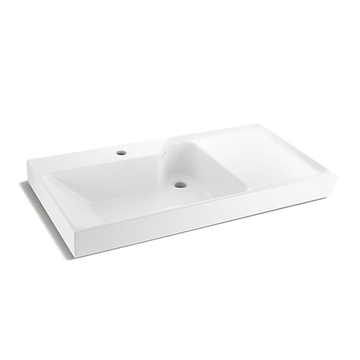 KOHLER<br>K-23796T-1-0<br>Flexispace 2.0 單孔一體式檯面盆<br> (89.4 x 44.7cm) KOHLER<br>K-23796T-1-0<br>Flexispace 2.0 單孔一體式檯面盆<br> (89.4 x 44.7cm)