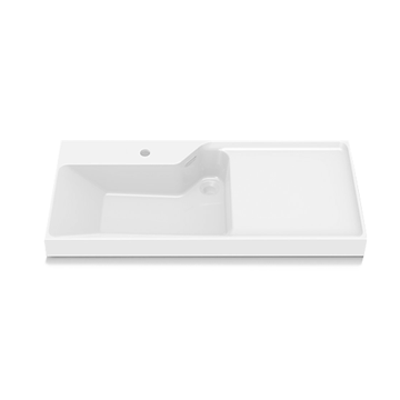 KOHLER<br>K-23797T-1-0<br>Flexispace 2.0 單孔一體式檯面盆<br> (99.4 x 44.7cm) KOHLER<br>K-23797T-1-0<br>Flexispace 2.0 單孔一體式檯面盆<br> (99.4 x 44.7cm)