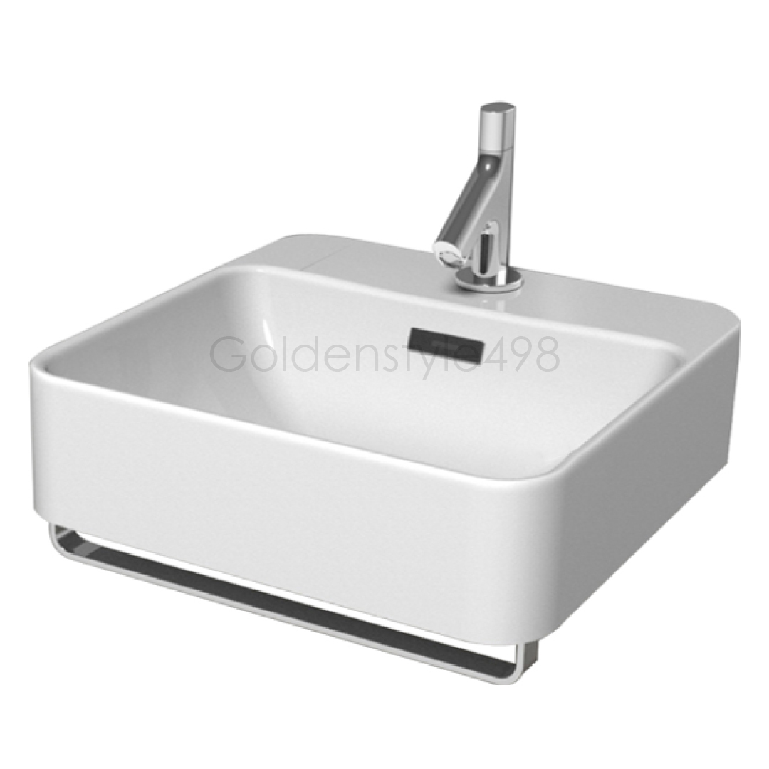KOHLER<br>K-24984K-1-0<br>Forefront 單孔壁掛式面盆<br>(含毛巾桿)  |超值組合|KOHLER 2023促銷型錄