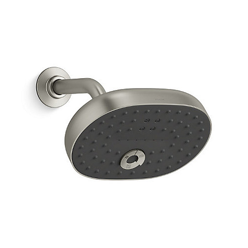 KOHLER<br>K-26290T-BN<br>Statement<br>14吋圓形頭頂花灑<br>(羅曼銀)  |淋浴花灑|KOHLER|頭頂花灑