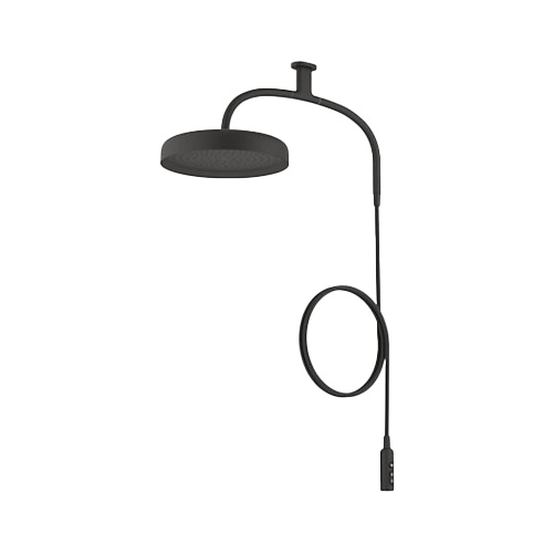 KOHLER<br>K-26303T-BL<br>Statement<br>搭配配件的經典雙淋浴臂<br>(霧黑)  |淋浴花灑|KOHLER|蓮蓬頭伸降桿/掛座/淋浴柱 套組