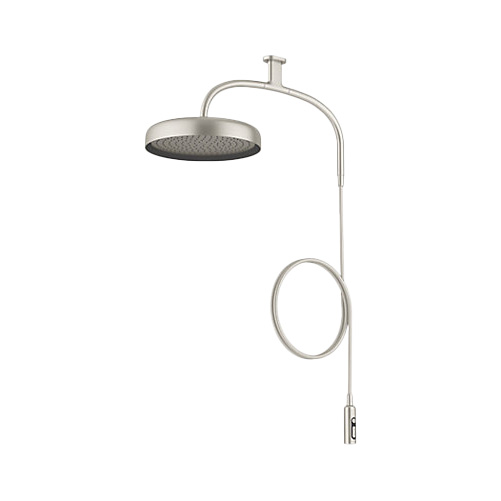 KOHLER<br>K-26303T-BN<br>Statement<br>搭配配件的經典雙淋浴臂<br>(羅曼銀)  |淋浴花灑|KOHLER|蓮蓬頭伸降桿/掛座/淋浴柱 套組