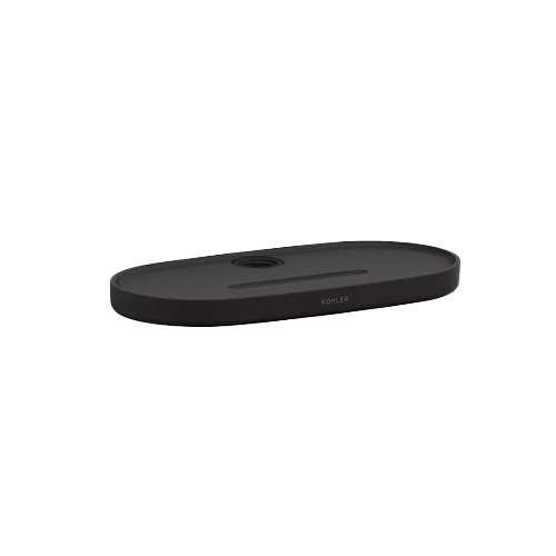 KOHLER<br>K-26317T-BL<br>Statement<br>淋浴桿置物架<br>(霧黑)  |衛浴配件|品牌|KOHLER