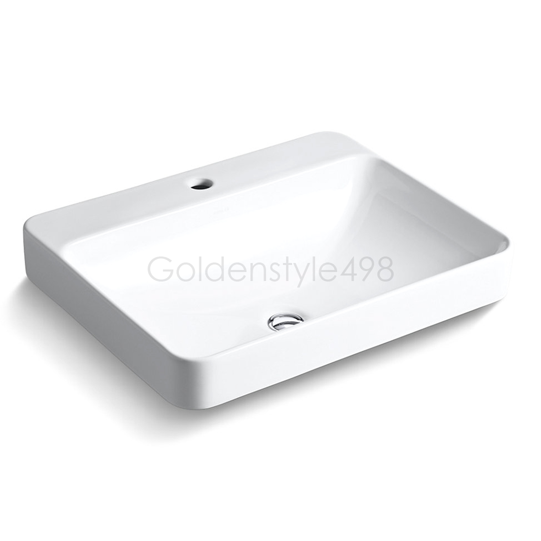 KOHLER K-2660X-1-0 <br>FOREFRONT 單孔檯面盆<br>(58.5x46cm)  |面盆|KOHLER|檯上盆