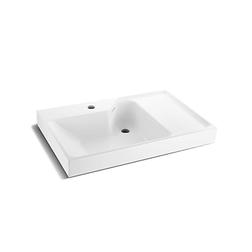 KOHLER<br>K-30410T-1-0<br>Flexispace 2.0 單孔一體式檯面盆<br> (69.4 x 44.7cm) KOHLER<br>K-30410T-1-0<br>Flexispace 2.0 單孔一體式檯面盆<br> (69.4 x 44.7cm)