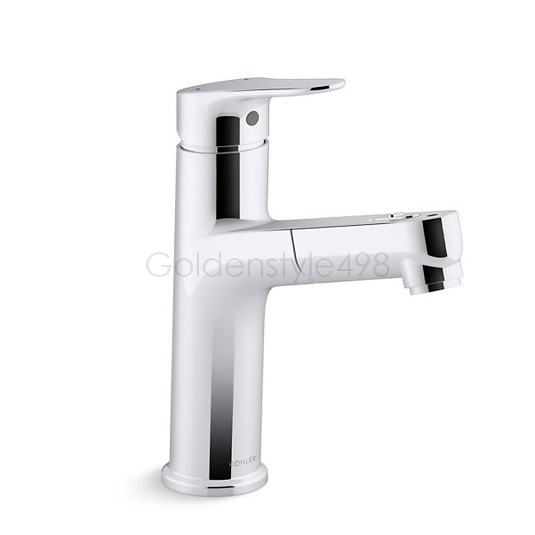 ♣️KOHLER 設計趨勢♣️<br>K-33069T-4-CP<br>ACCLIV 單槍伸縮面盆龍頭<br>(鉻色)  |超值組合|KOHLER 三件式超值優惠組合2024