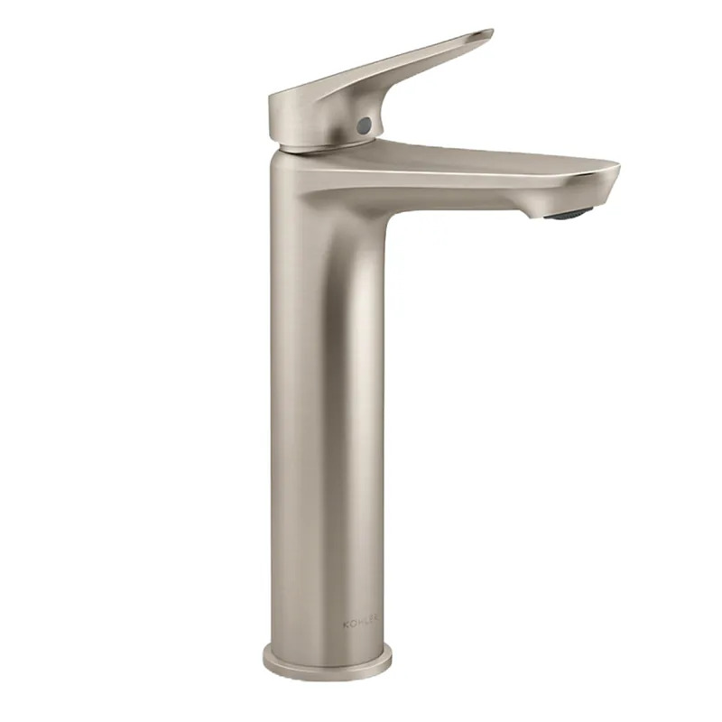 ♣️KOHLER 個性盡顯♣️<br>K-33822T-4-BN<br>FLUENCE 單槍面盆龍頭<br>(羅曼銀)  |超值組合|KOHLER 2025 個性盡顯商品