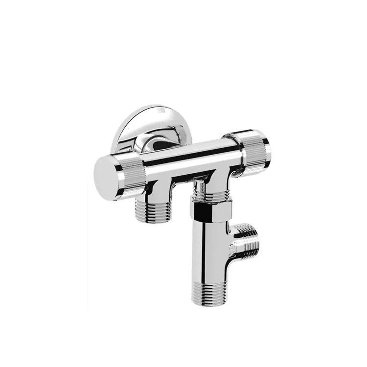 ♣️KOHLER 個性盡顯♣️<br>K-33984T-9-CP <br>四通三角凡爾(鉻)產品圖
