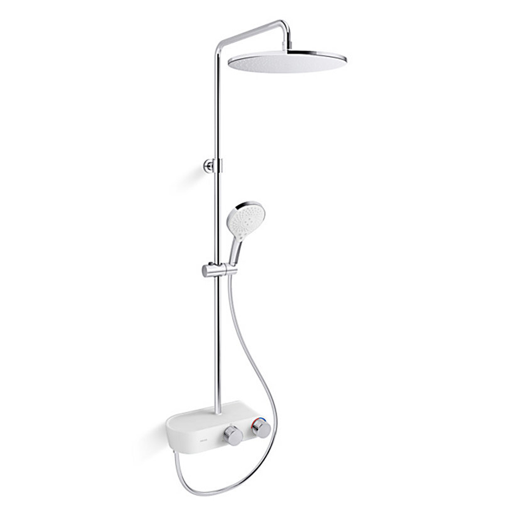 ♣️KOHLER 個性盡顯♣️<br>K-36420T-9-CP<br>FLUENCE 三出水恆溫淋浴花灑<br>(鉻色) - 含下出水  |超值組合|KOHLER 2025 個性盡顯優惠