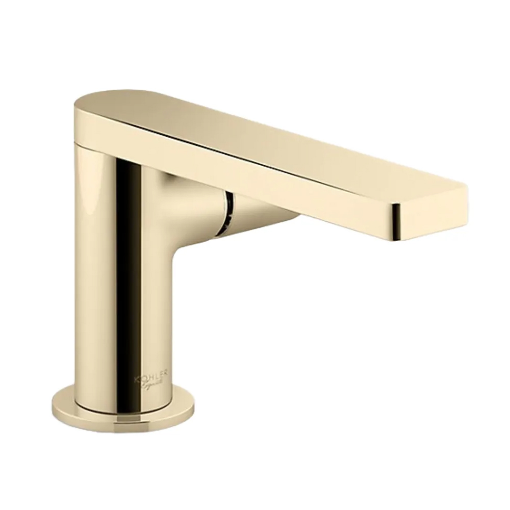 KOHLER<br>K-73050T-B7-AF<br>Composed 單槍面盆龍頭<br>(側把手/法蘭金)  |金色系列|面用龍頭