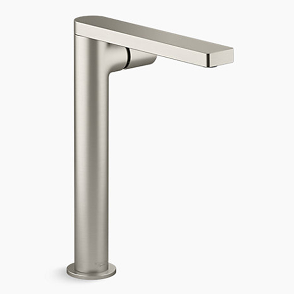 KOHLER<br>K-73054T-B7-BN<br>Composed 超高面盆龍頭<br>(側把手/羅曼銀)  |面盆龍頭|KOHLER|面盆龍頭