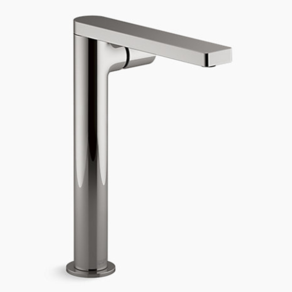 KOHLER<br>K-73054T-B7-TT<br>Composed 超高面盆龍頭<br>(側把手/鈦空銀)  |面盆龍頭|KOHLER|面盆龍頭