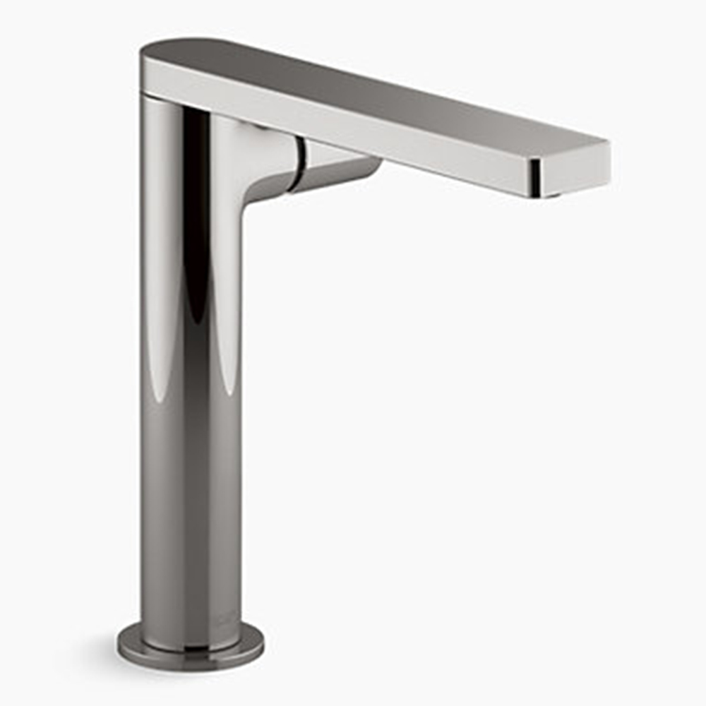 KOHLER<br>K-73159T-B7-TT<br>Composed 加高單槍面盆龍頭<br>(側把手/鈦空銀)  |面盆龍頭|KOHLER|面盆龍頭
