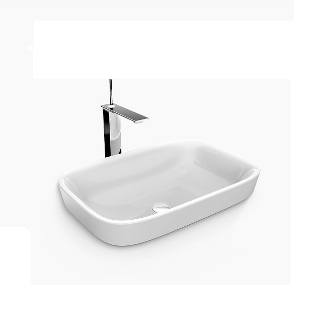 〝KOHLER 促銷商品〞<br>K-77762T-0   <br>MODERN LIFE 方型檯面盆<br>(59.8x39.7cm)  |面盆|KOHLER|檯上盆