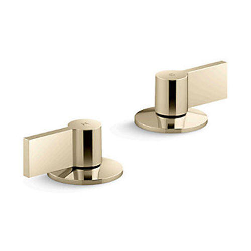 KOHLER<br>K-77990T-4-AF<br>Components 面盆龍頭<br>杆型把手<br>(法蘭金)  |面盆龍頭|KOHLER|龍頭把手