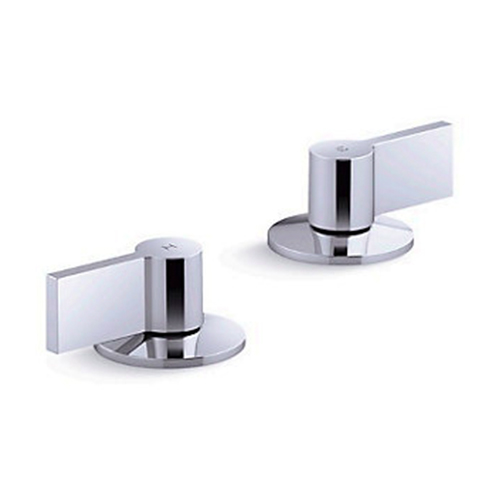 KOHLER<br>K-77990T-4-CP<br>Components 面盆龍頭<br>杆型把手<br>(鉻色)  |面盆龍頭|KOHLER|龍頭把手