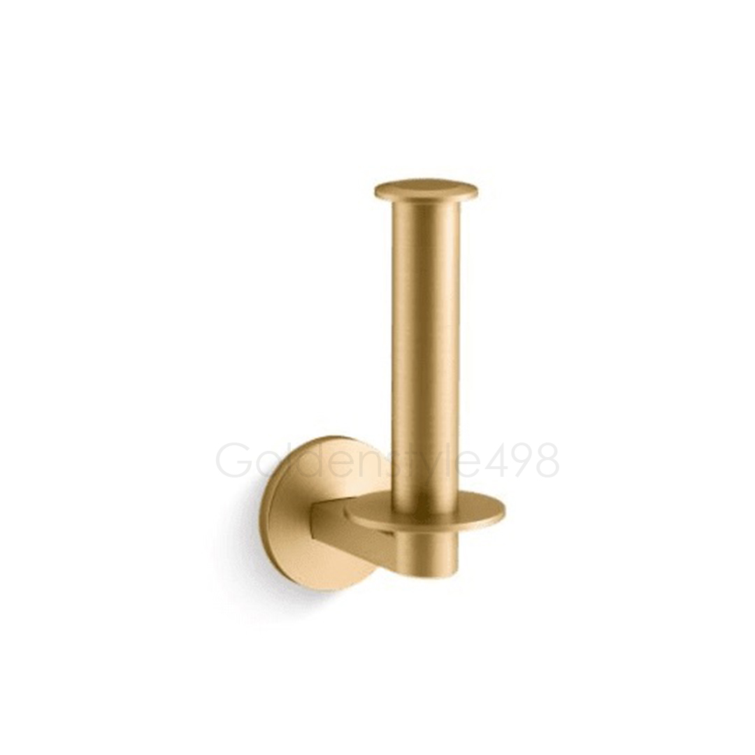 ♣️KOHLER 設計趨勢♣️<br>K-78383T-2MB<br>COMPONENTS 捲筒廁紙架<br> (摩登金)  |超值組合|KOHLER 2024 設計趨勢型錄