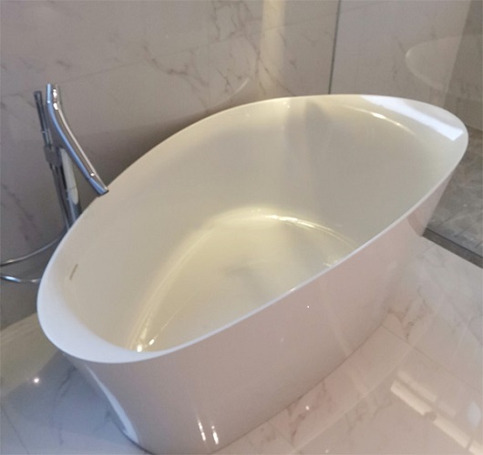 KOHLER<br>K-8331T-0<br>Veil 165cm 綺美石浴缸<br>門市有展示,不含圖片龍頭產品圖
