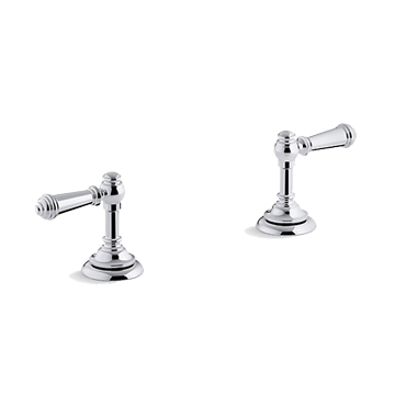 KOHLER<br>K-98068T-4-CP<br>Artifacts 面盆龍頭冷熱水把手<br>槓桿把手<br>(鉻色)