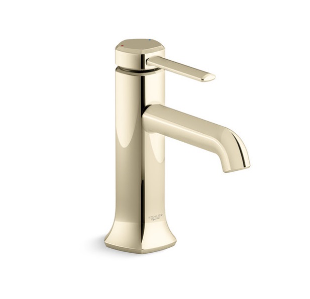 KOHLER<br>Occasion面盆龍頭<br>K-EX27000T-4-AF<br>(法蘭金)  |金色系列|面用龍頭