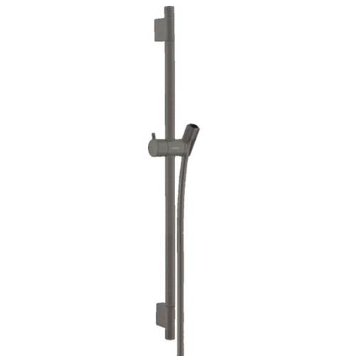 Hansgrohe <br>UnicaˊS Puro 28632340<br>65cm 活動式滑桿 (霧黑鉻)  |淋浴花灑|HANSGROHE|伸降桿  /  掛座
