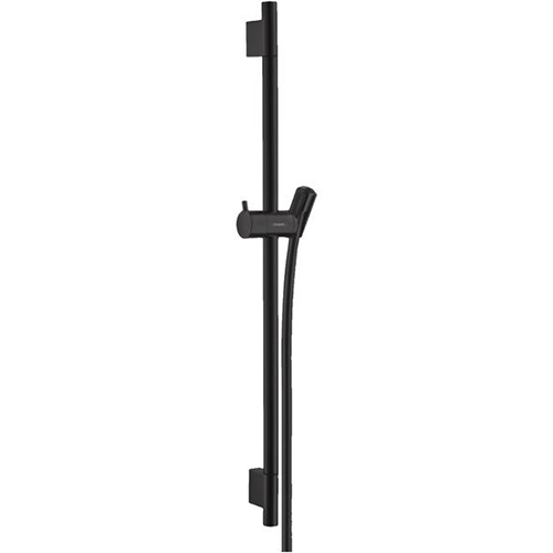 Hansgrohe <br>UnicaˊS Puro 28632670<br>65cm 活動式滑桿 (霧黑)  |淋浴花灑|HANSGROHE|伸降桿  /  掛座