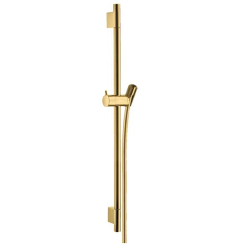 Hansgrohe <br>UnicaˊS Puro 28632990<br>65cm 活動式滑桿 (亮金)  |淋浴花灑|HANSGROHE|伸降桿  /  掛座