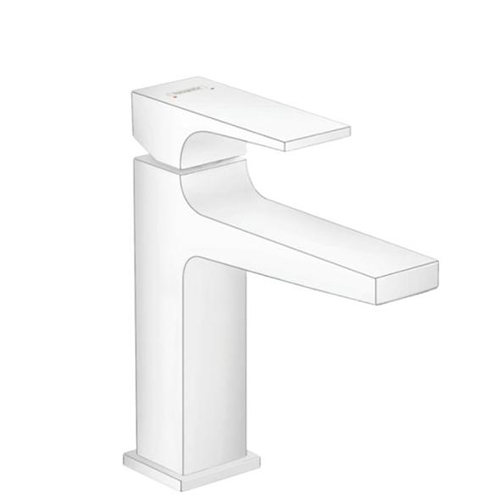 Hansgrohe 32507700<br>Metropol 110 <br>單槍臉盆龍頭 (霧白)  |浴缸龍頭|HANSGROHE|立柱式浴缸龍頭