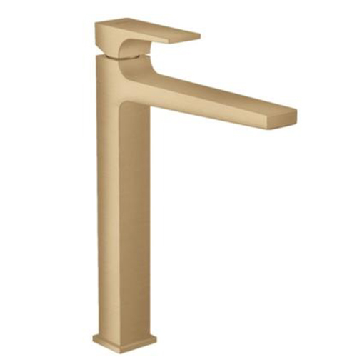 Hansgrohe 32512140<br>Metropol 260 <br>單槍高腳臉盆龍頭 (霧古銅)  |金色系列|面用龍頭