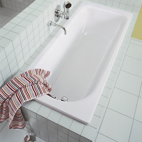 {限時特惠}<br>KALDEWEI  360-1 <br>Saniform Plus<br>鋼板搪瓷嵌入式浴缸<br>(140x70xH41 cm)  |超值組合|德國進口 - 鋼板浴缸
