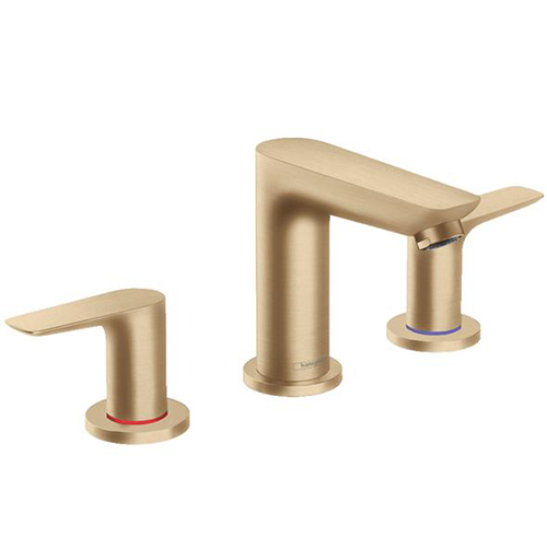 Hansgrohe <br>Talis E 71733140 <br>三孔臉盆龍頭 (霧古銅)  |金色系列|面用龍頭